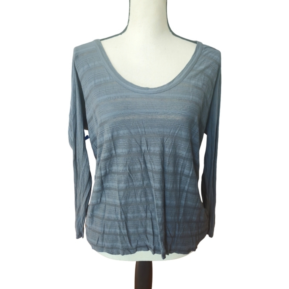 James Perse Slate Long Sleeve Tee
